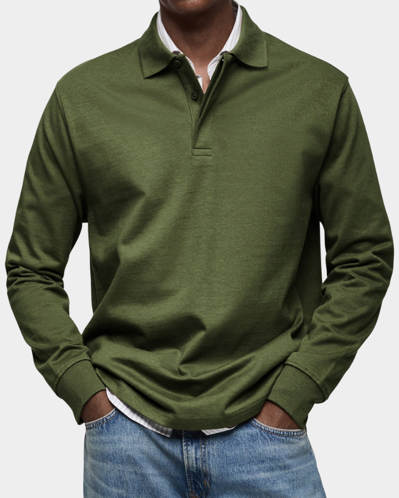 Wilson - Men's Long-Sleeve Polo Shirt
