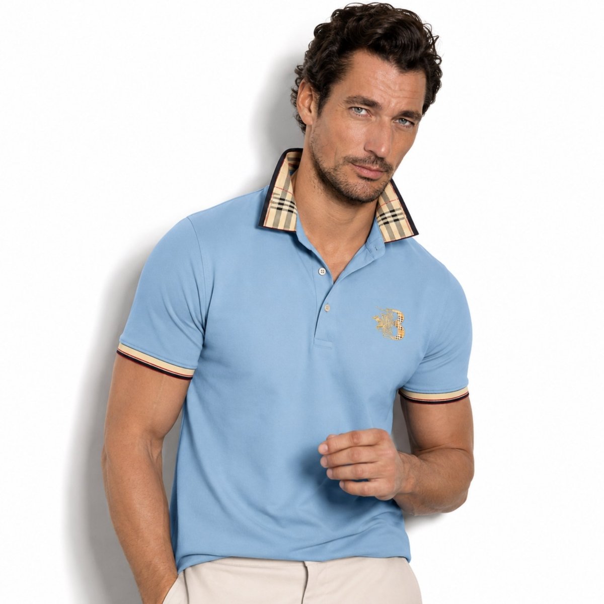 Brooks - Men's Embroidered Crest Piqué Polo