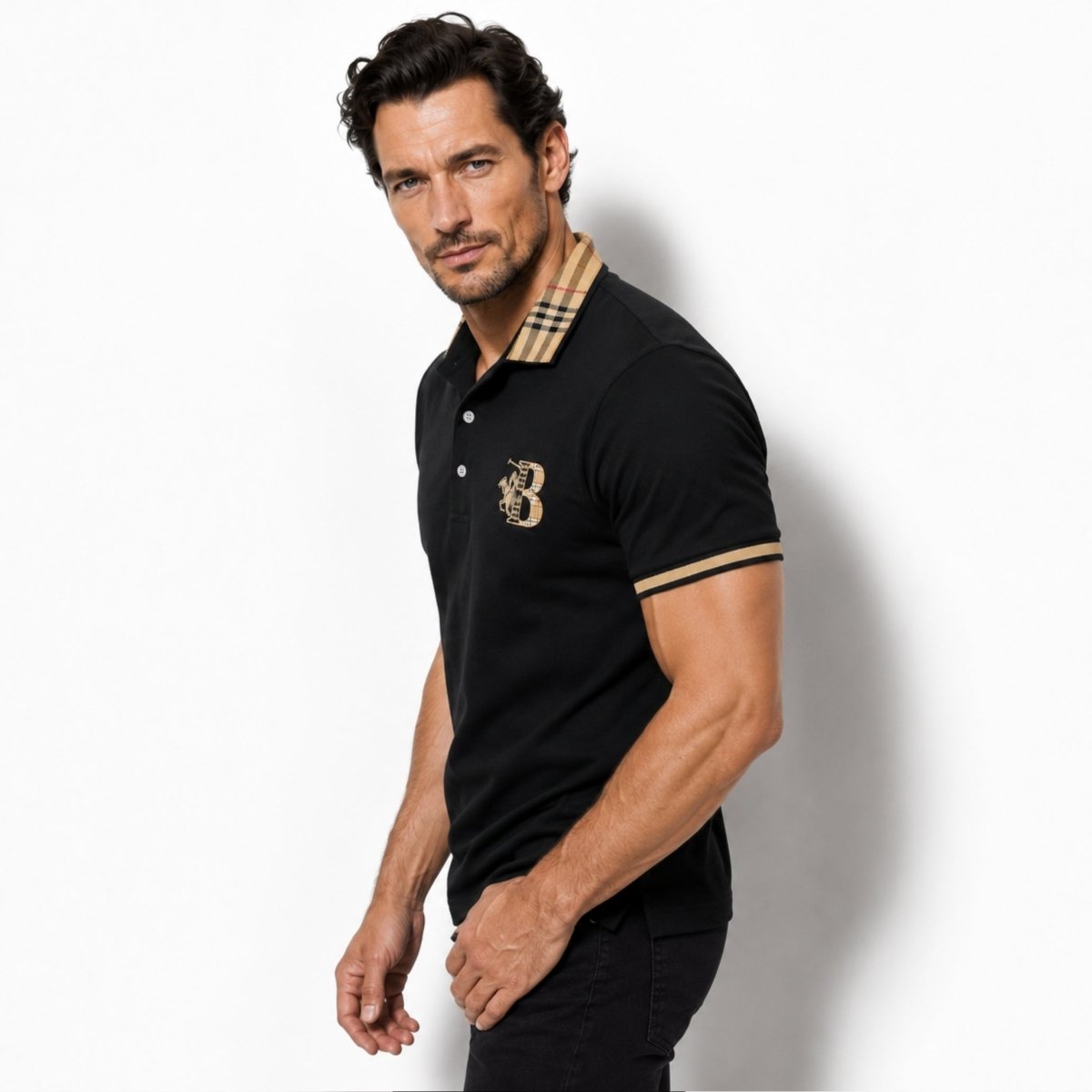 Brooks - Men's Embroidered Crest Piqué Polo