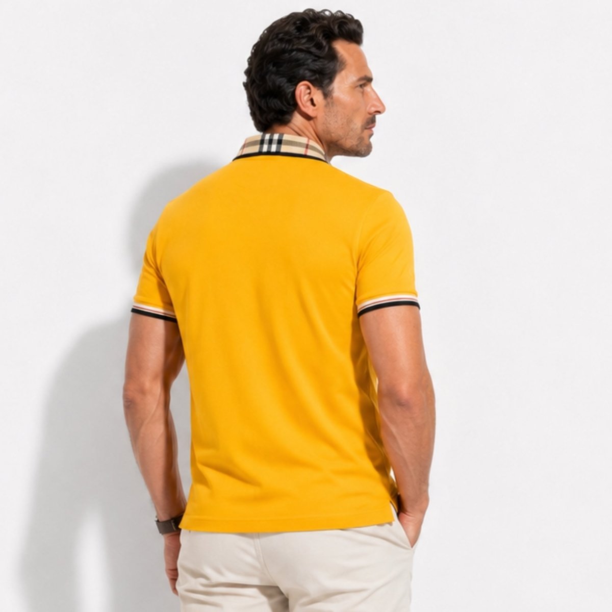 Brooks - Men's Embroidered Crest Piqué Polo
