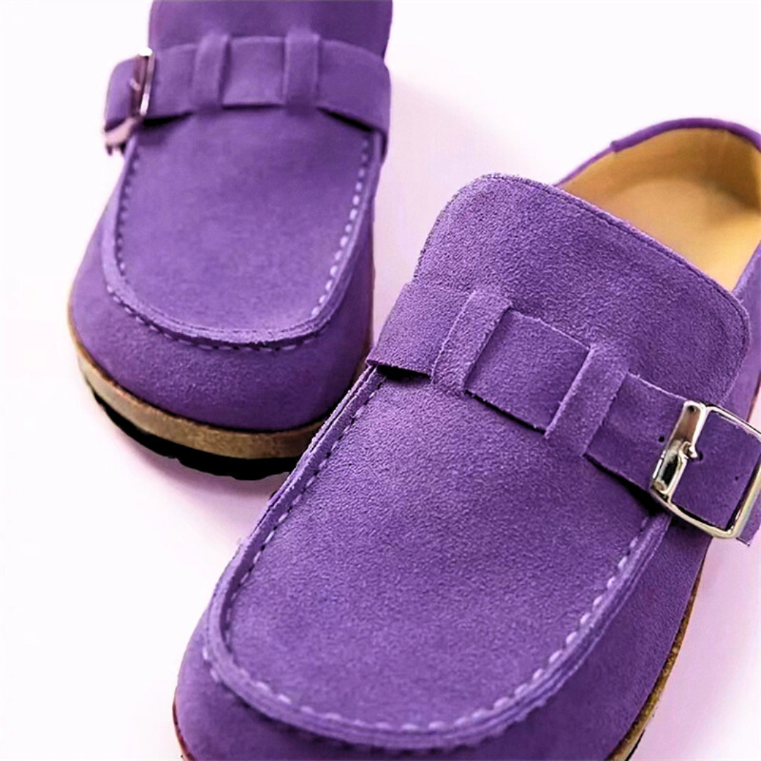 Esme - Women's Suede Retro Slip-On Loafers