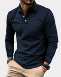 Adrian - Men's Long-Sleeve Polo Shirt