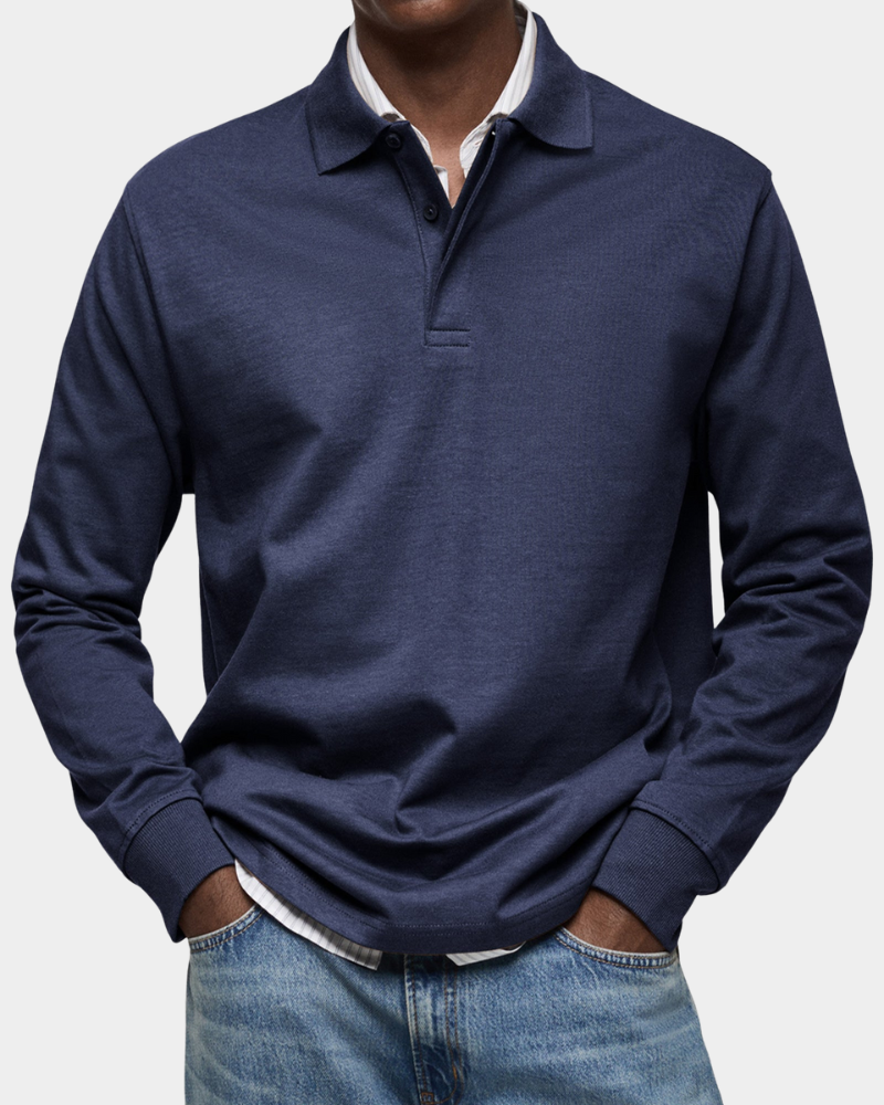 Wilson - Men's Long-Sleeve Polo Shirt