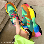 Calla - Women's Orthopedic Multicolor Slip-On Sneakers