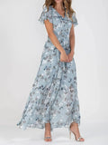 Beatrix - Women's Floral Summer Maxi Dress