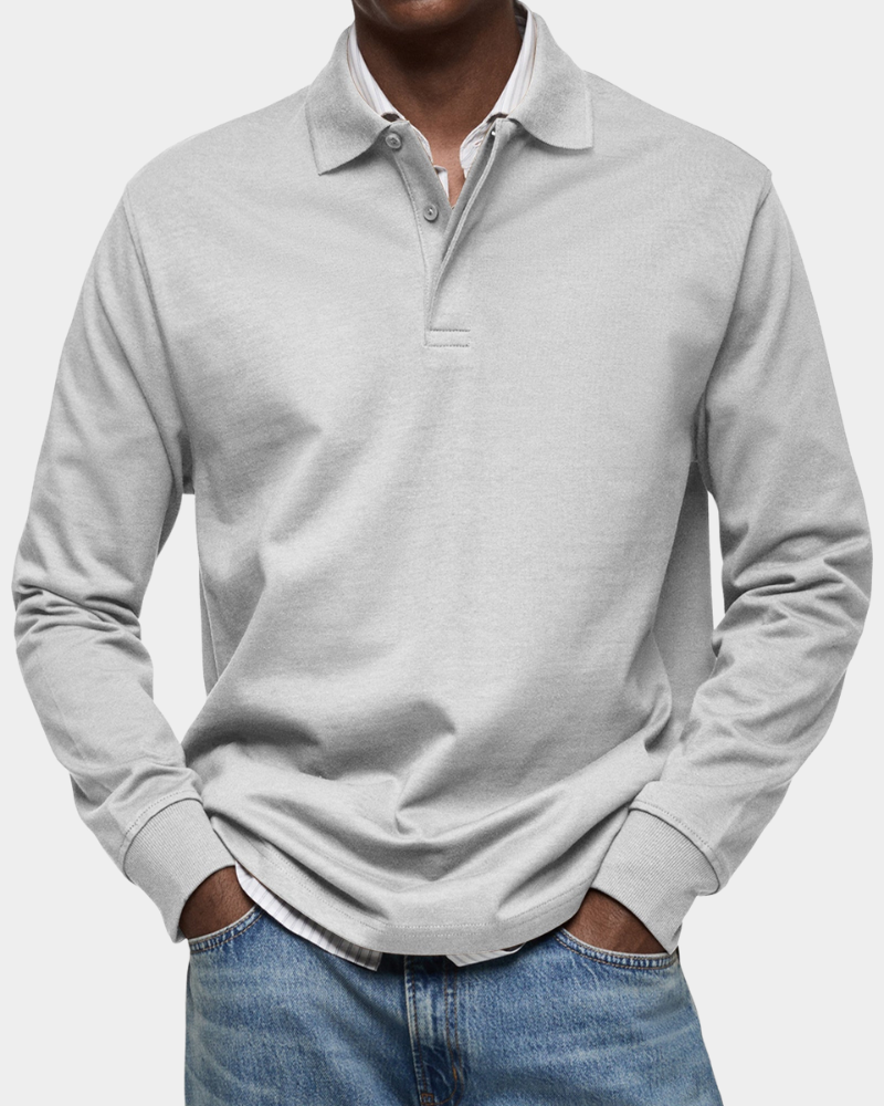 Wilson - Men's Long-Sleeve Polo Shirt
