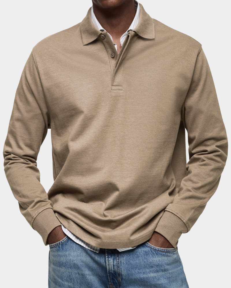 Wilson - Men's Long-Sleeve Polo Shirt