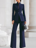 Pearl - Women's Tailored Blazer & Wide Leg Trouser Suit Set