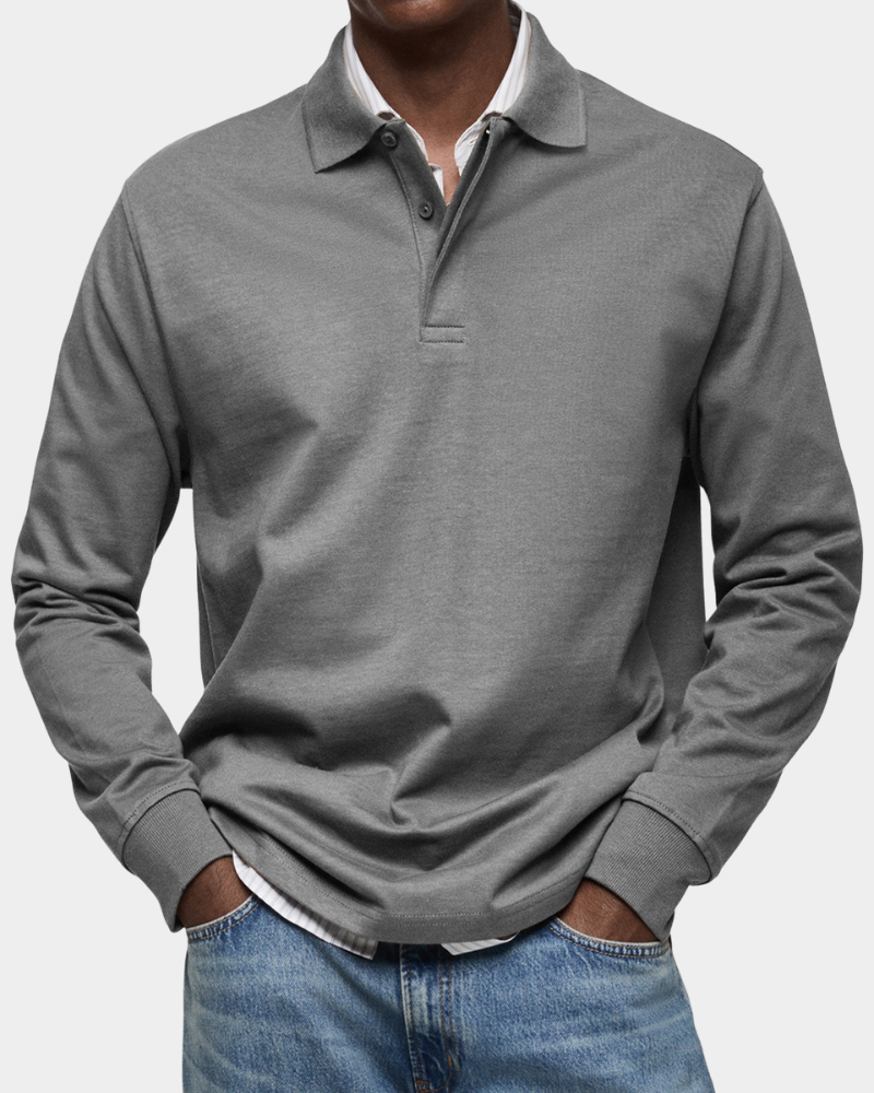 Wilson - Men's Long-Sleeve Polo Shirt