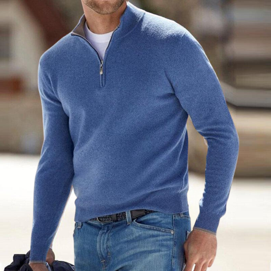 Harron - Men's Half-Zip Knit Pullover