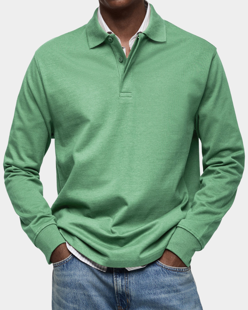 Wilson - Men's Long-Sleeve Polo Shirt