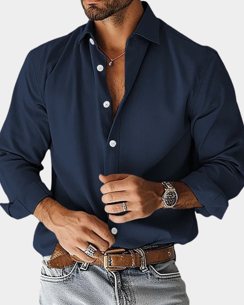 Tyson - Men's Long-Sleeve Button-Up Shirt