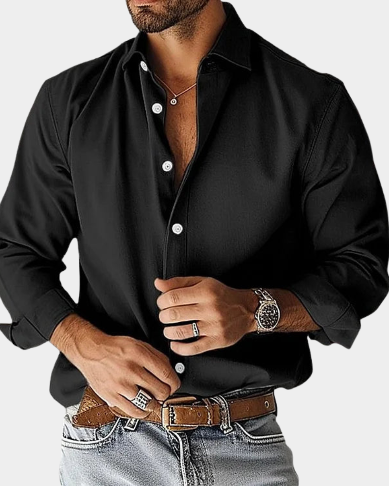 Tyson - Men's Long-Sleeve Button-Up Shirt