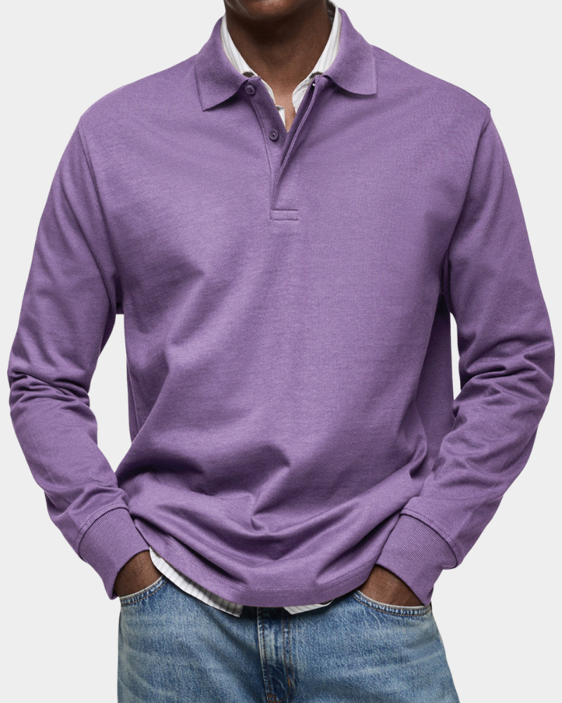 Wilson - Men's Long-Sleeve Polo Shirt