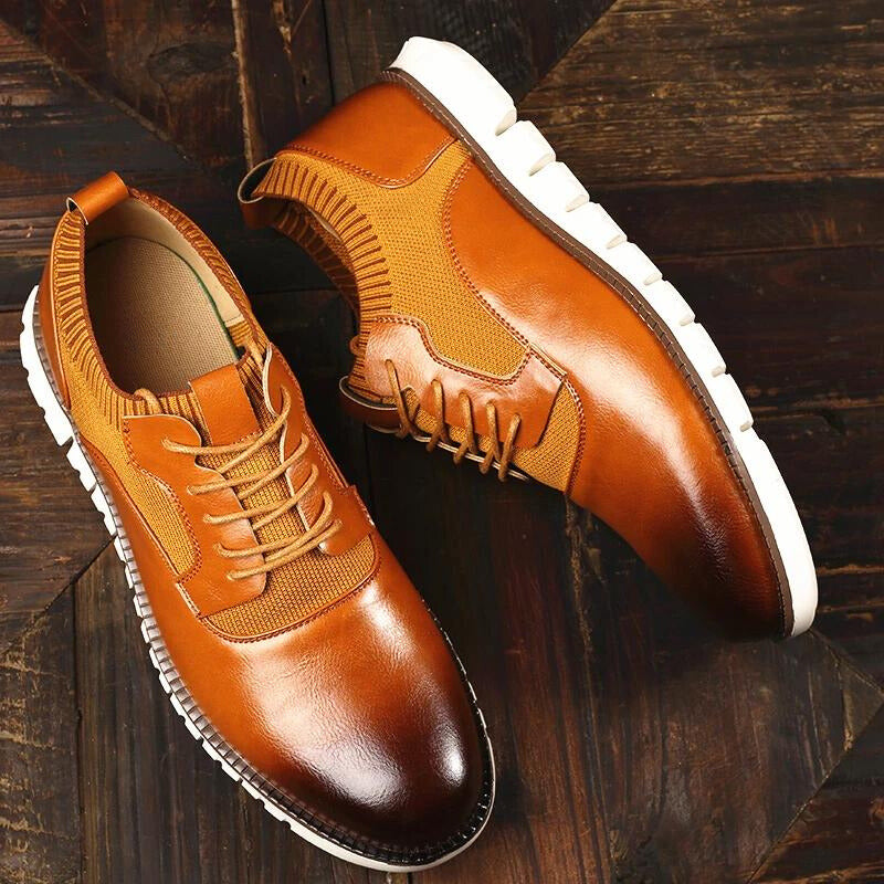 Apex - Men's Leather Casual Sneakers
