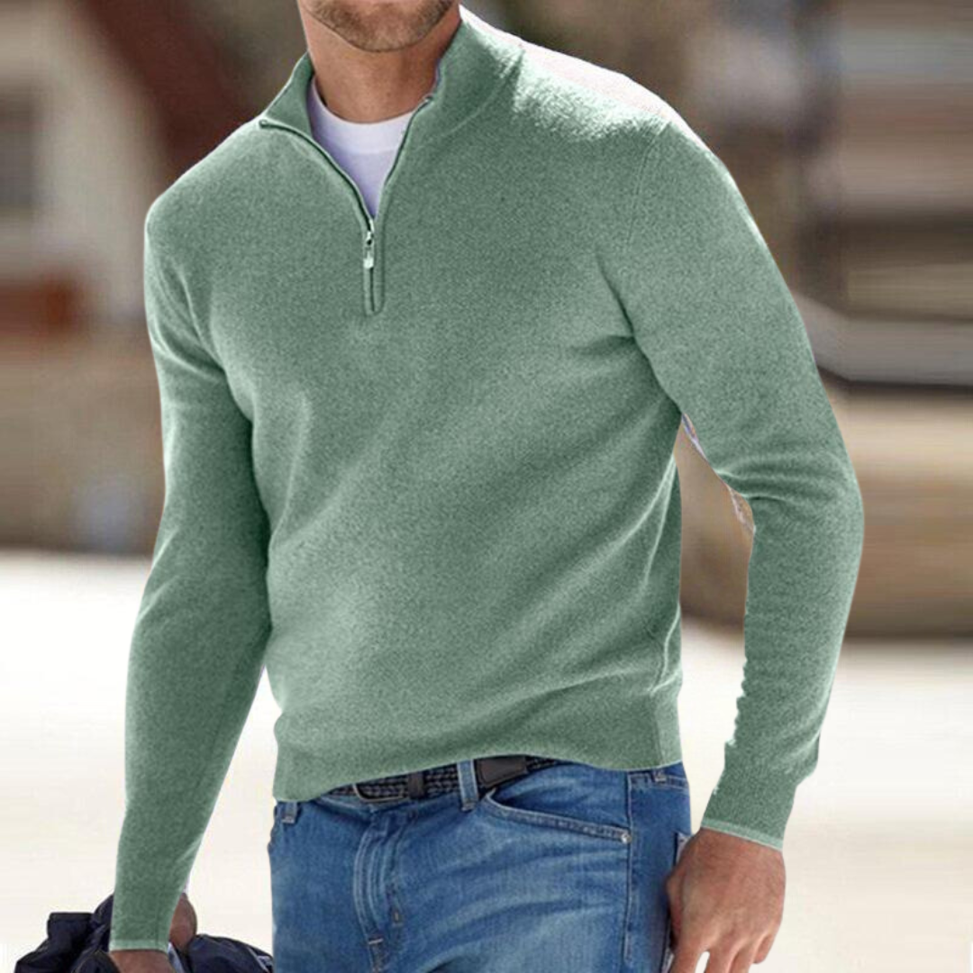 Harron - Men's Half-Zip Knit Pullover