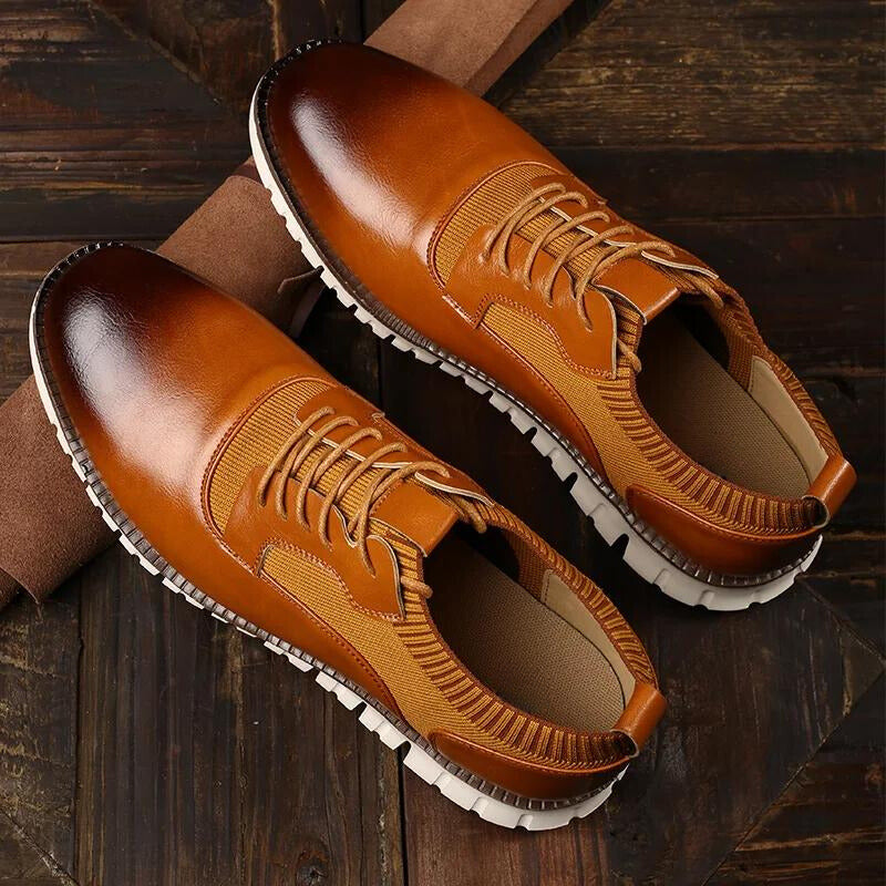 Apex - Men's Leather Casual Sneakers