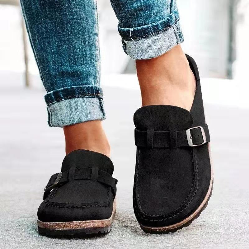 Esme - Women's Suede Retro Slip-On Loafers