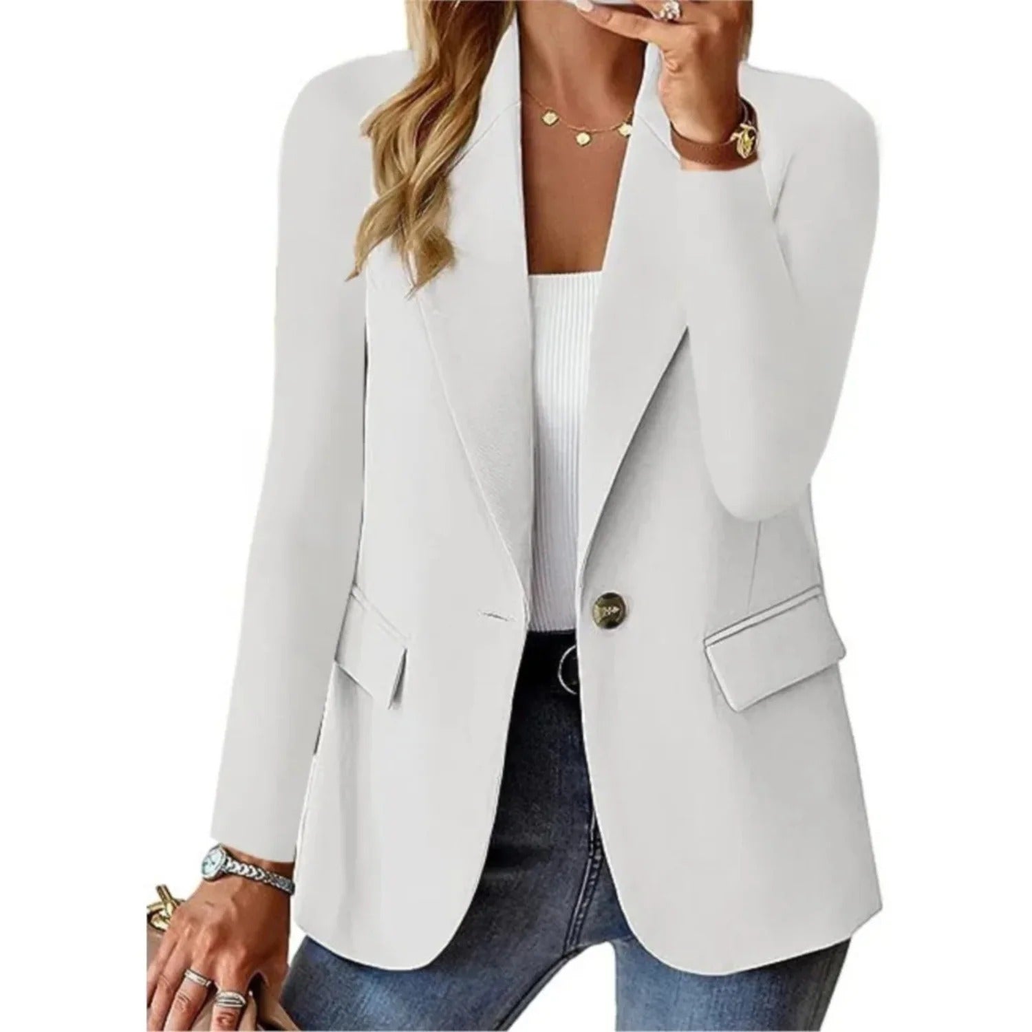Aurora - Women's Tailored Blazer Jacket