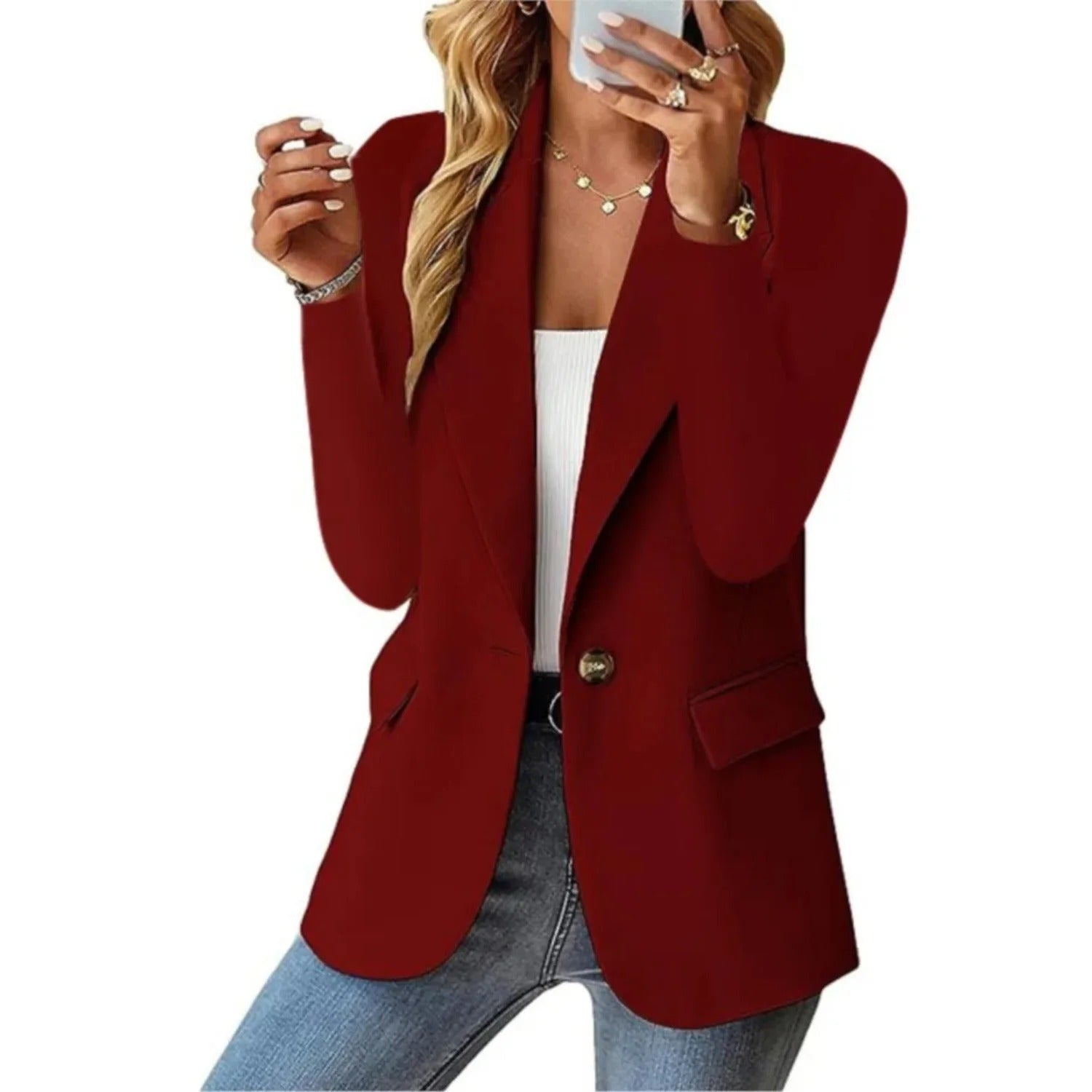 Aurora - Women's Tailored Blazer Jacket