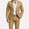 Men's Tailored Linen Two-Piece Suit