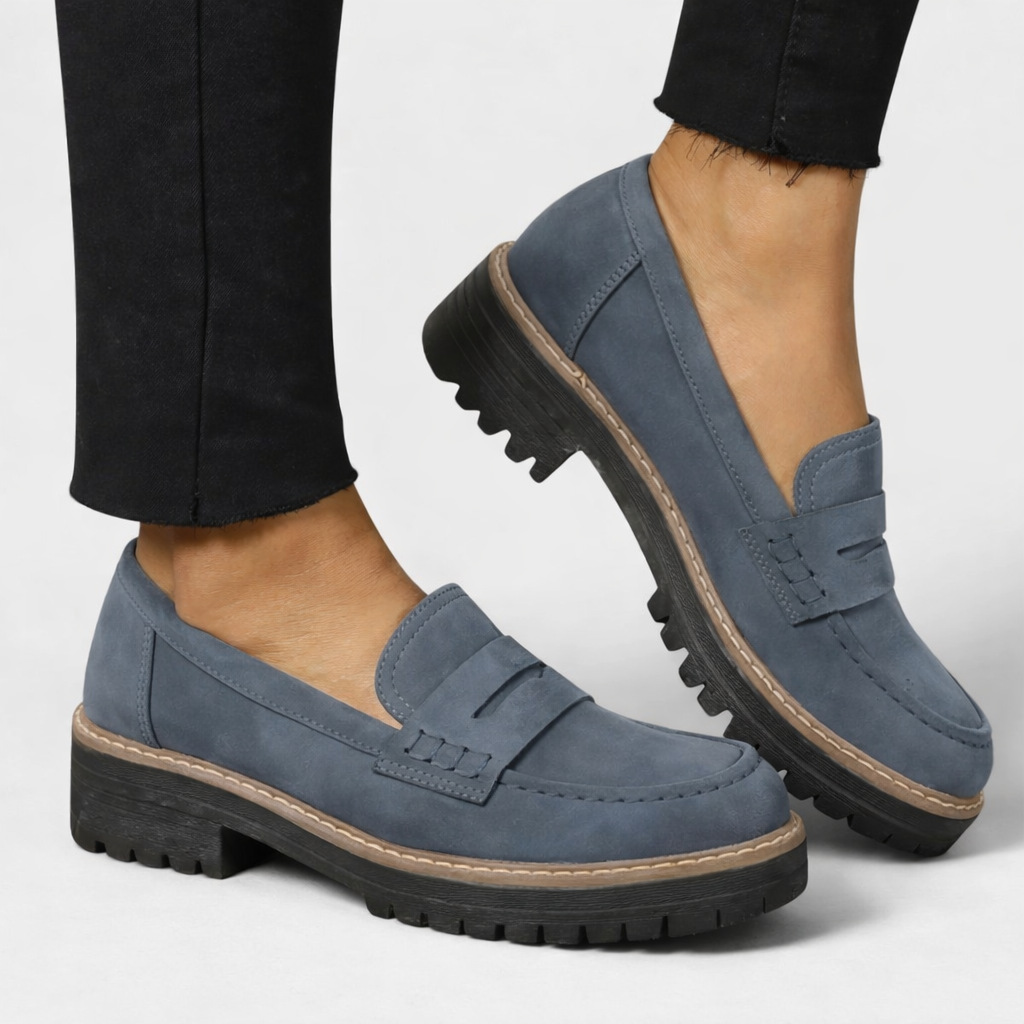 Women's Orthopedic Loafers - Soft Cushioned Casual Shoes