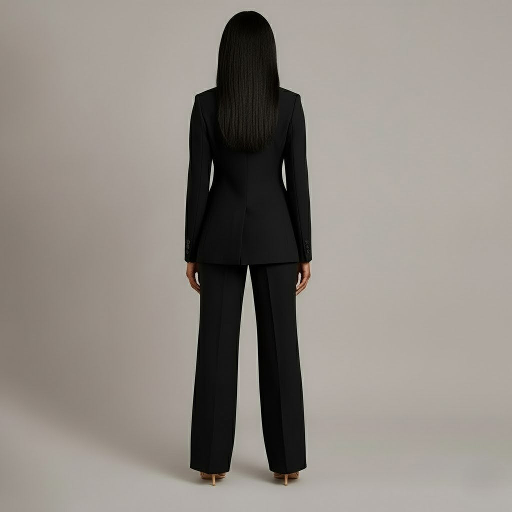 Christi - Women's Tailored Two-Piece Suit Set