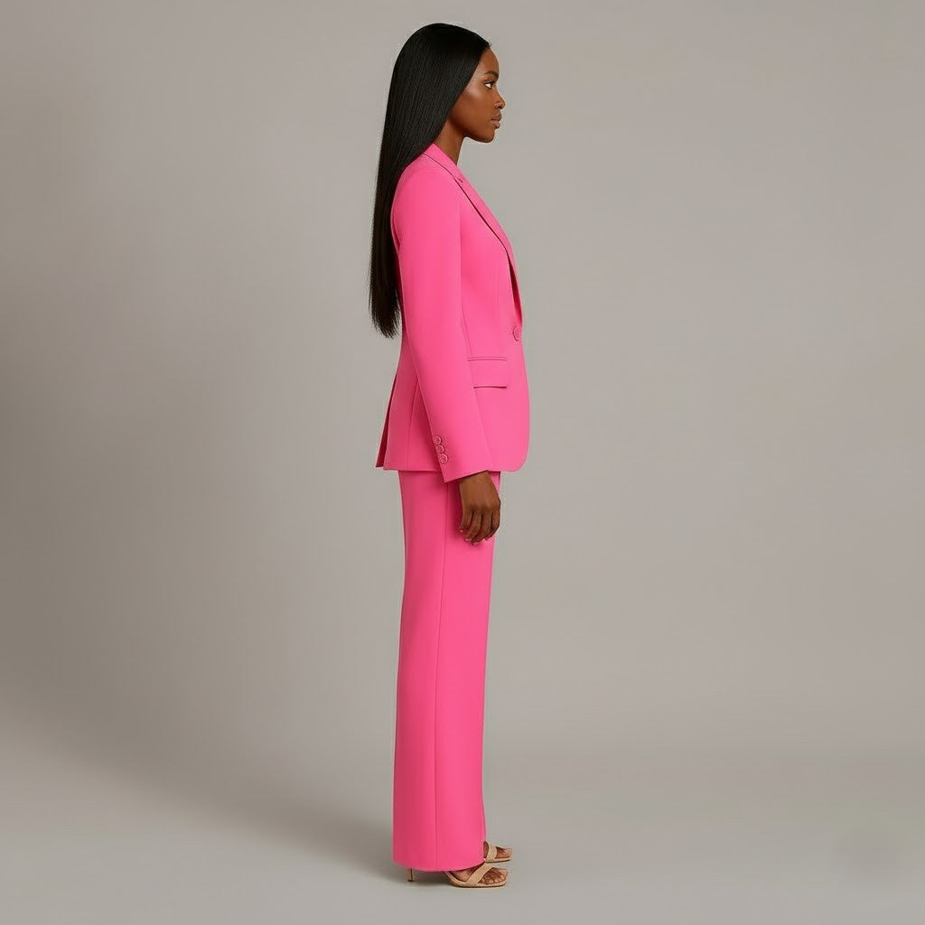 Christi - Women's Tailored Two-Piece Suit Set