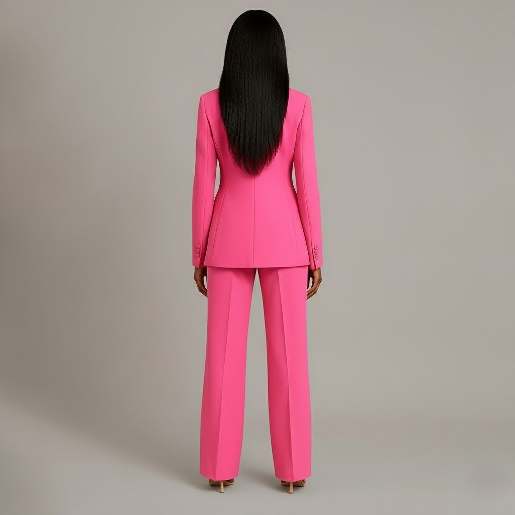 Christi - Women's Tailored Two-Piece Suit Set