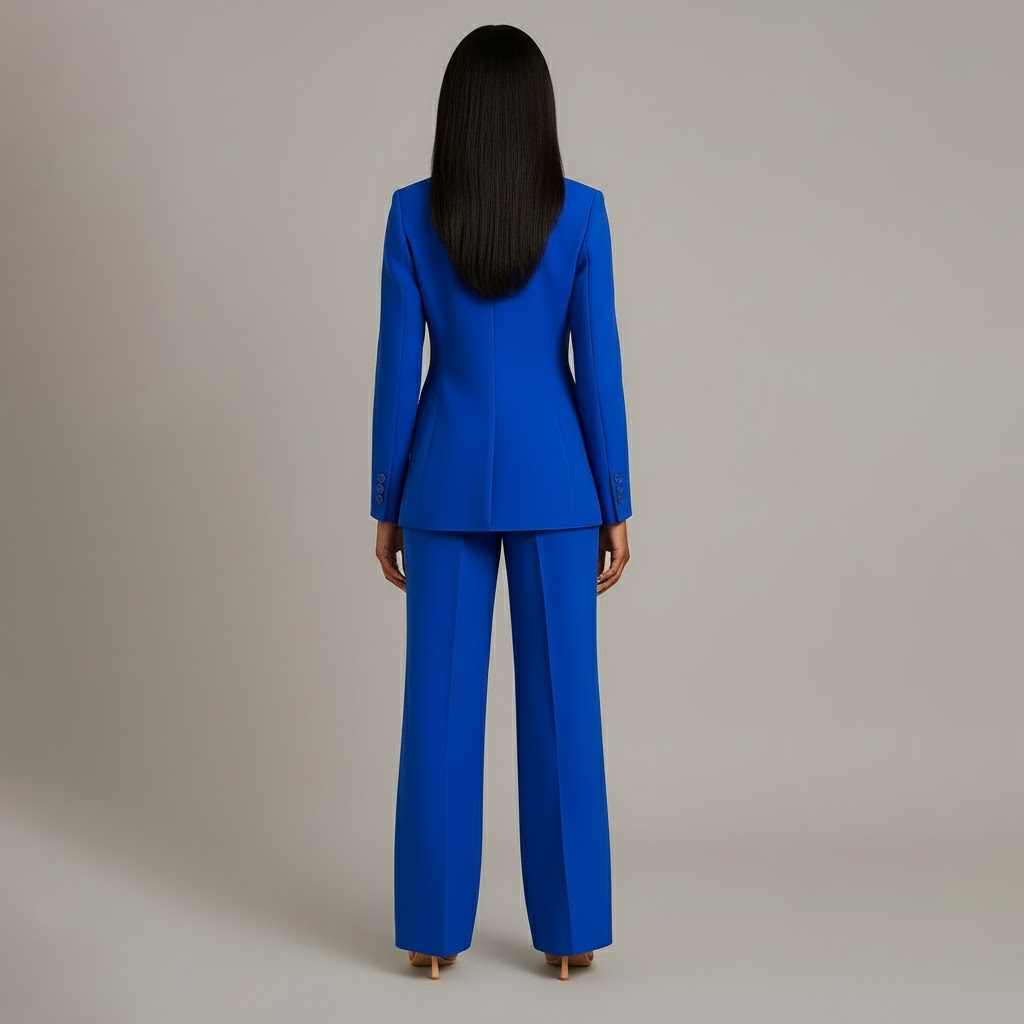 Christi - Women's Tailored Two-Piece Suit Set