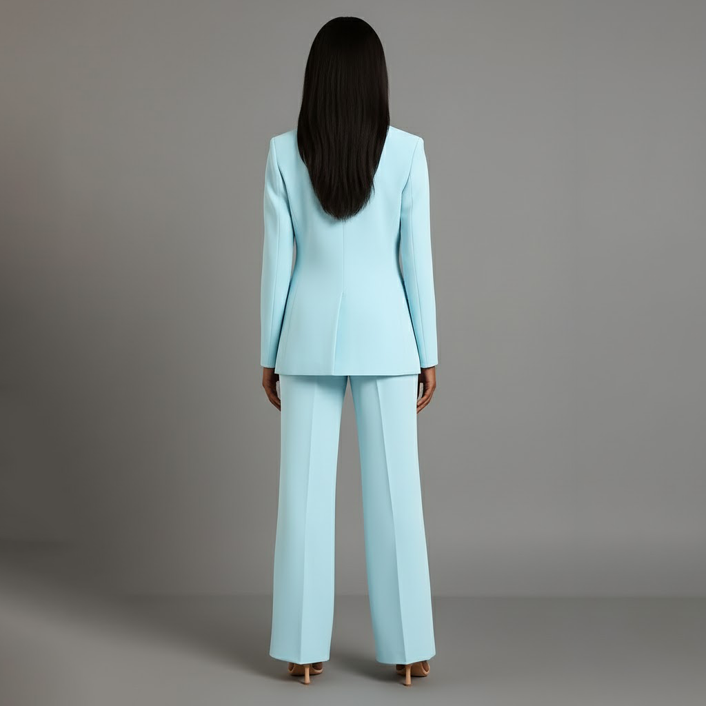 Christi - Women's Tailored Two-Piece Suit Set