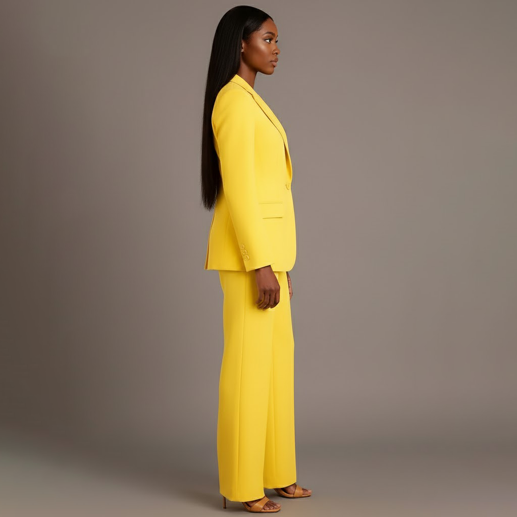 Christi - Women's Tailored Two-Piece Suit Set