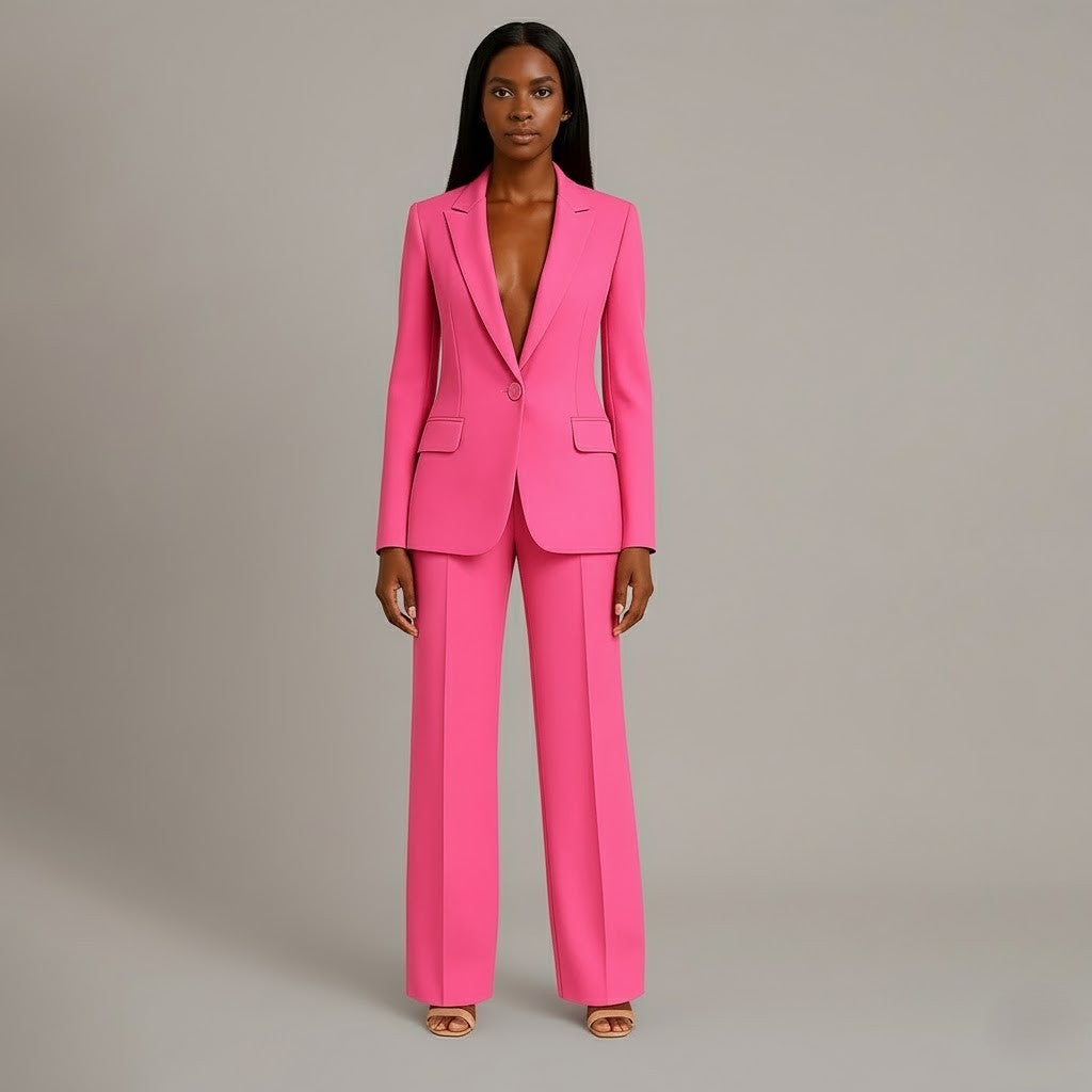 Christi - Women's Tailored Two-Piece Suit Set