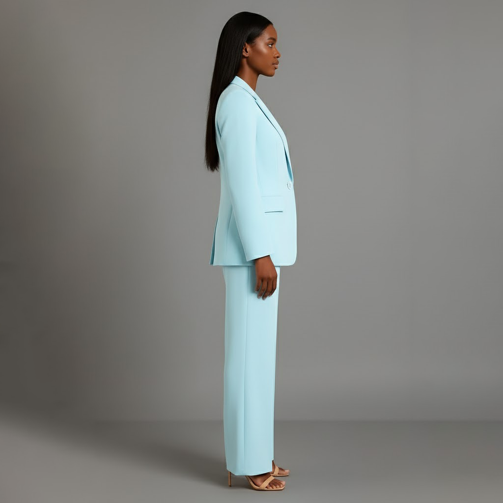 Christi - Women's Tailored Two-Piece Suit Set