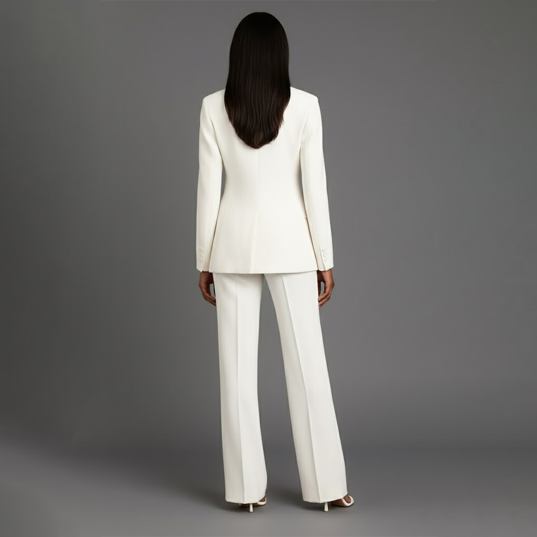 Christi - Women's Tailored Two-Piece Suit Set