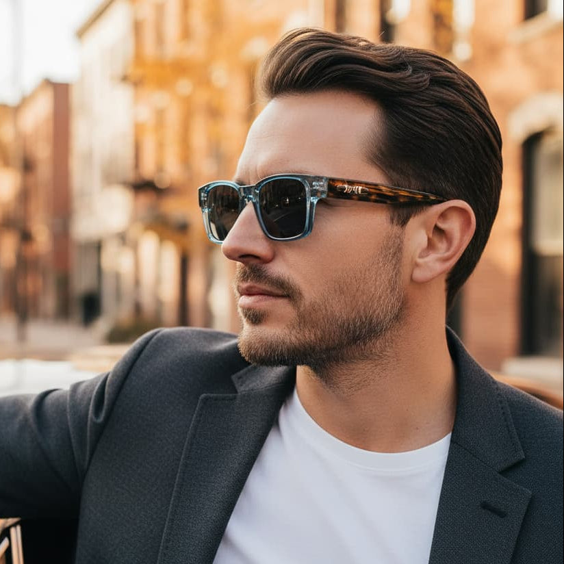 Weston - Men's Polarized Rectangle Sunglasses