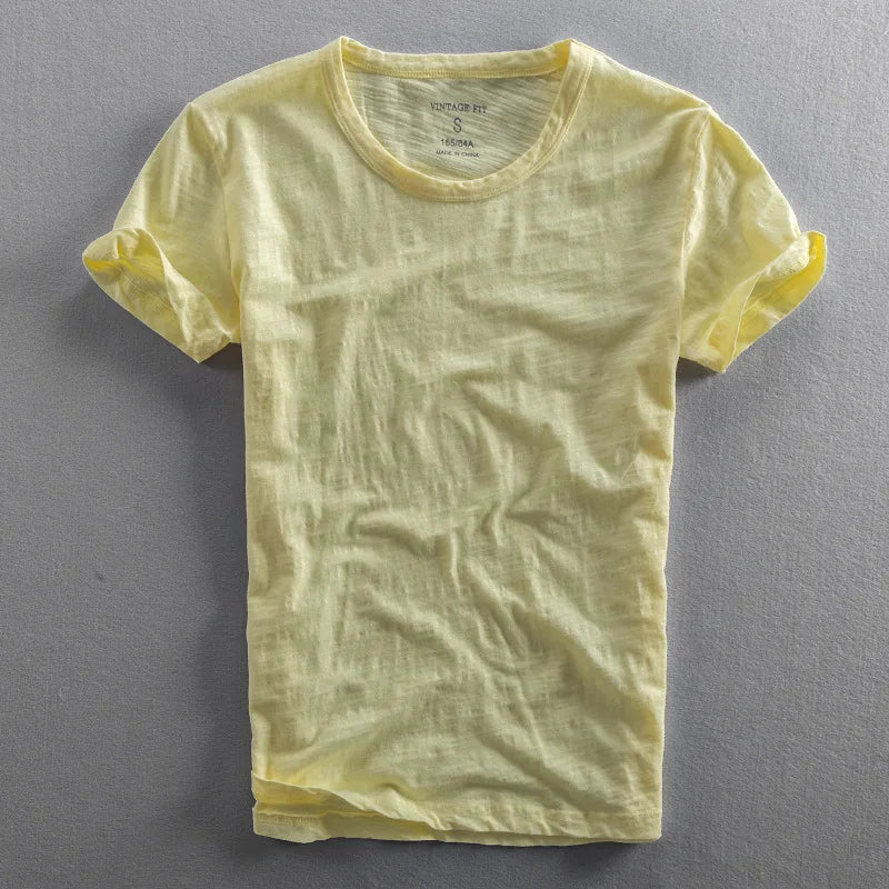 Riku - Men's Vintage Wash Cotton Tee