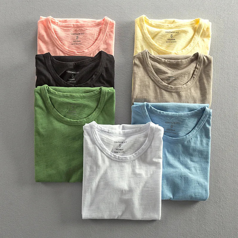 Riku - Men's Vintage Wash Cotton Tee