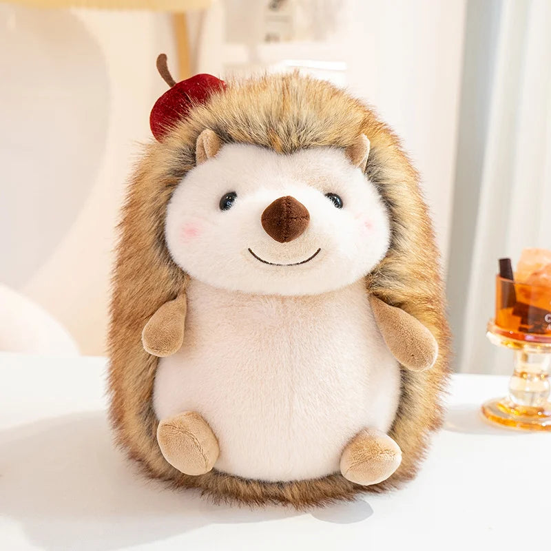 Hedgehog Plush Toy Cute Stuffed Animal Soft Lifelike Hedgehog Doll Gift