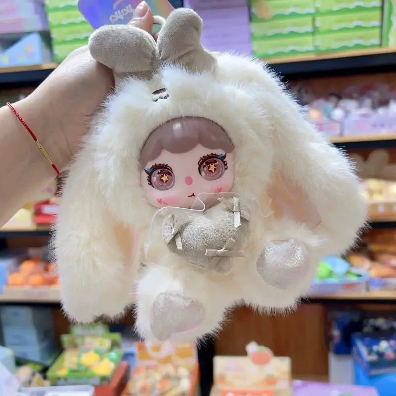 Kawaii Bunny Doll Keychain Cute Rabbit Plush Bag Charm Pendant Gift