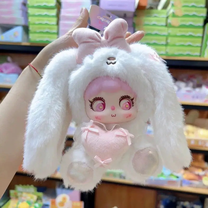 Kawaii Bunny Doll Keychain Cute Rabbit Plush Bag Charm Pendant Gift