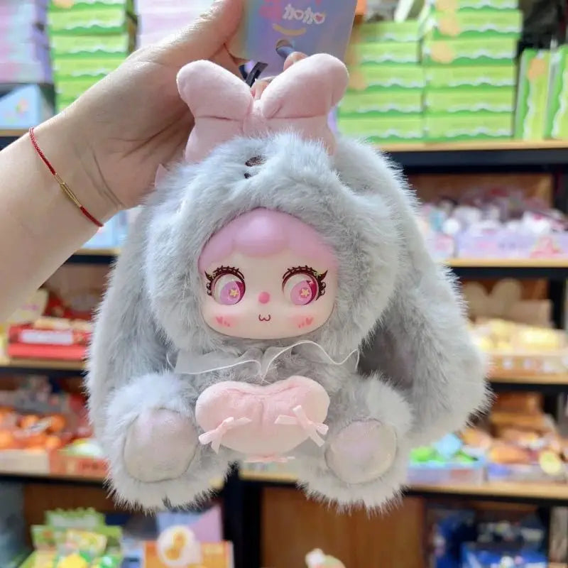 Kawaii Bunny Doll Keychain Cute Rabbit Plush Bag Charm Pendant Gift