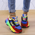 Calla - Women's Orthopedic Multicolor Slip-On Sneakers