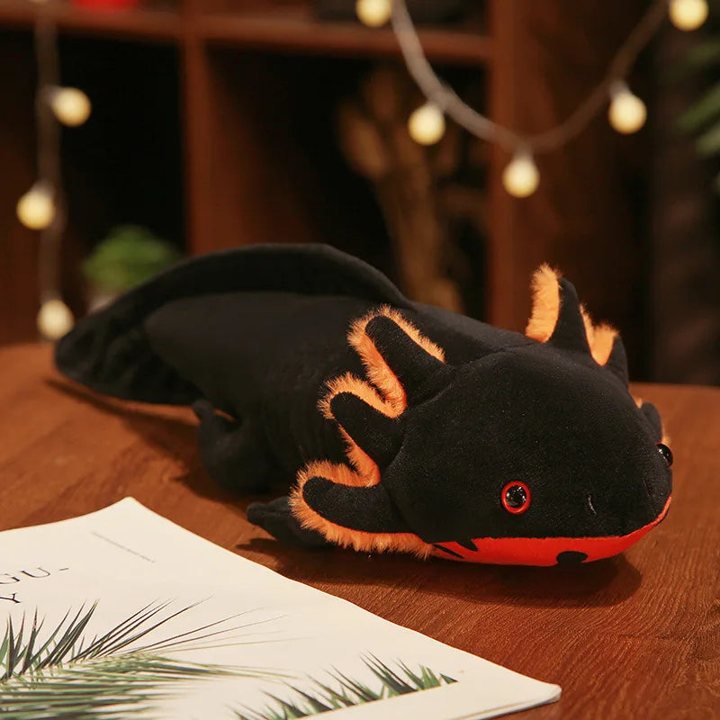 Axolotl Plush Toy Cute Stuffed Animal Salamander Pillow Soft Kawaii Gift 45cm