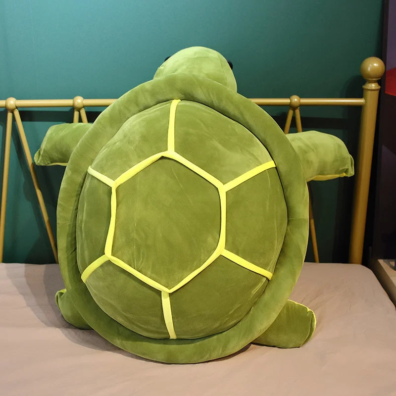 Sea Turtle Plush Toy Cute Stuffed Animal Tortoise Pillow Soft Kawaii Gift 35cm