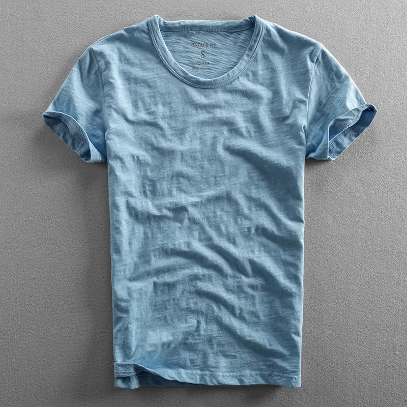 Riku - Men's Vintage Wash Cotton Tee