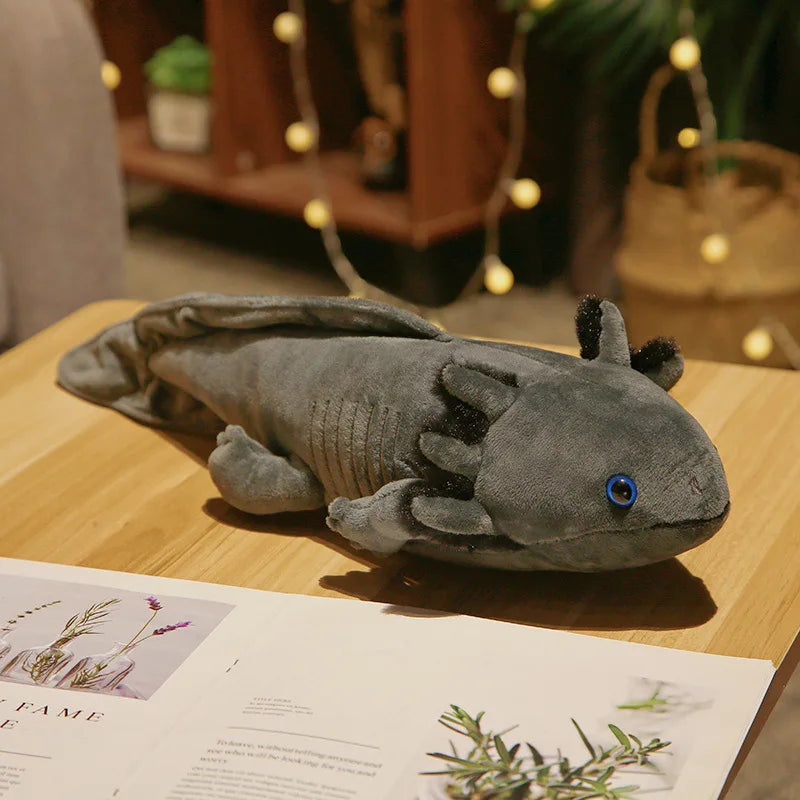 Axolotl Plush Toy Cute Stuffed Animal Salamander Pillow Soft Kawaii Gift 45cm