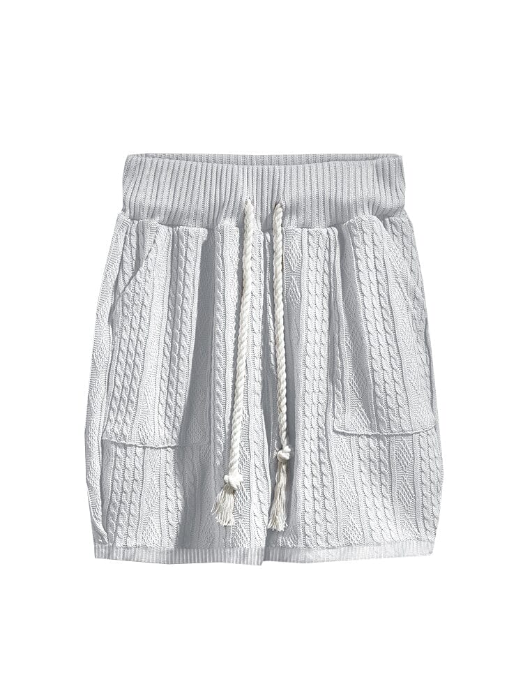 Casual Jacquard T-shirt Set Sets coofandystore 