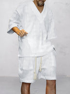 Stylish Knit Shirt Set Sets coofandystore 