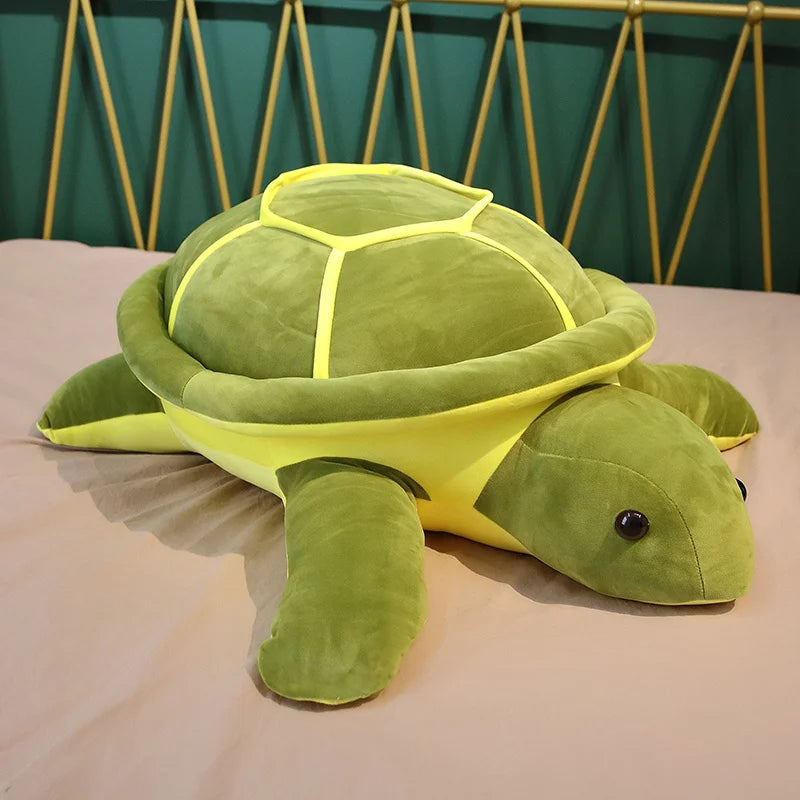 Sea Turtle Plush Toy Cute Stuffed Animal Tortoise Pillow Soft Kawaii Gift 35cm